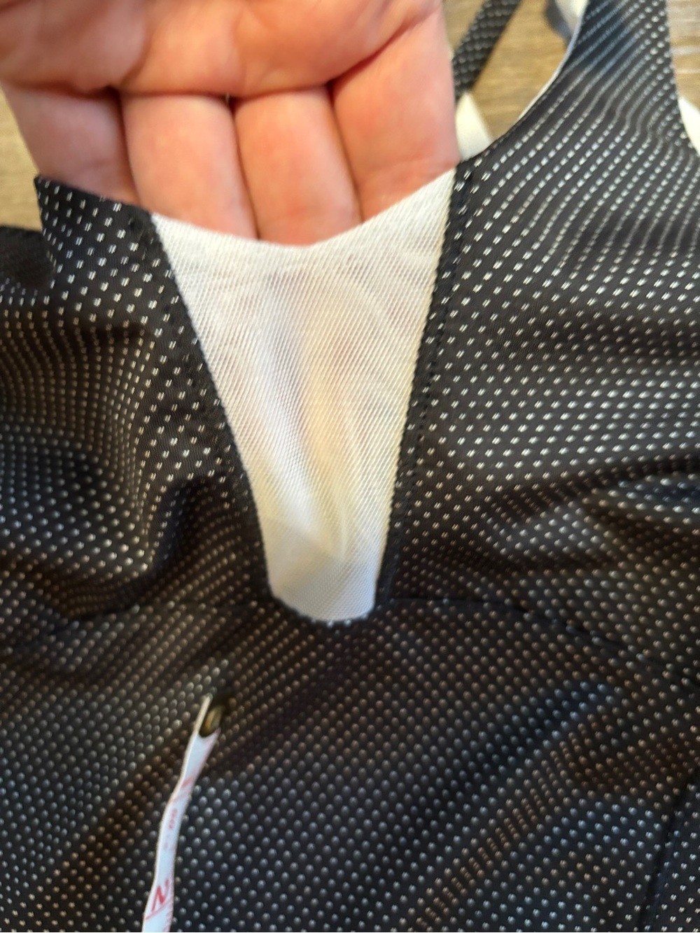 Lucky in Love White Sz S Activewear Set RUFFLED Bottom & Polka Dot Tank Tennis - Picture 10 of 10